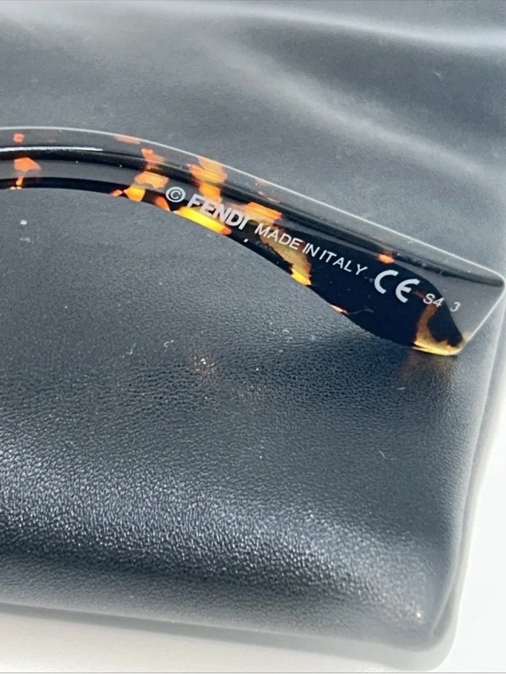 Fendi Special Edition Sunnies FF0139S N6DHD Havana Spotted Crystals Black & Case
